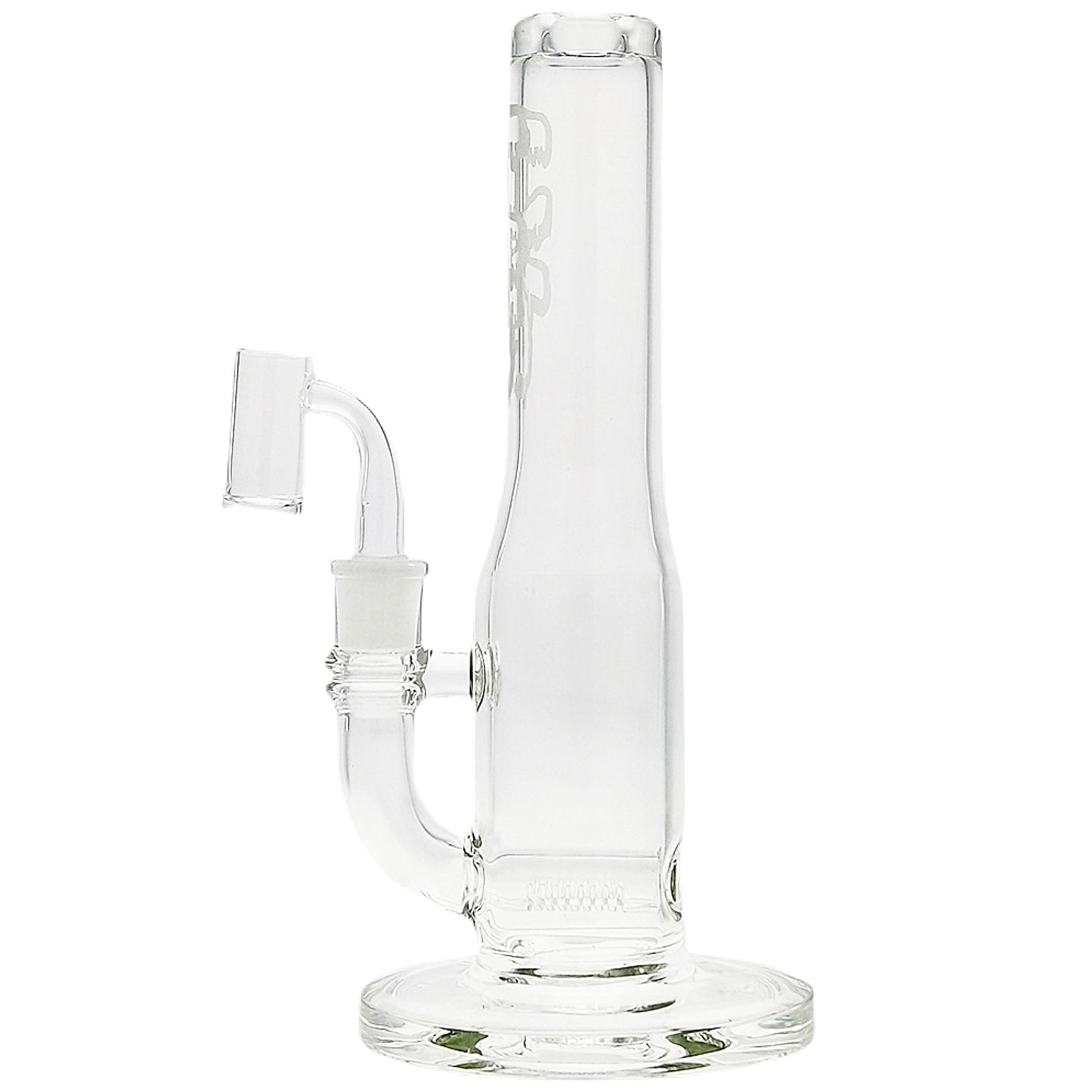 TAG 9” Inline Perc Straight Tube Rig by Thick Ass Glass | Mission Dispensary