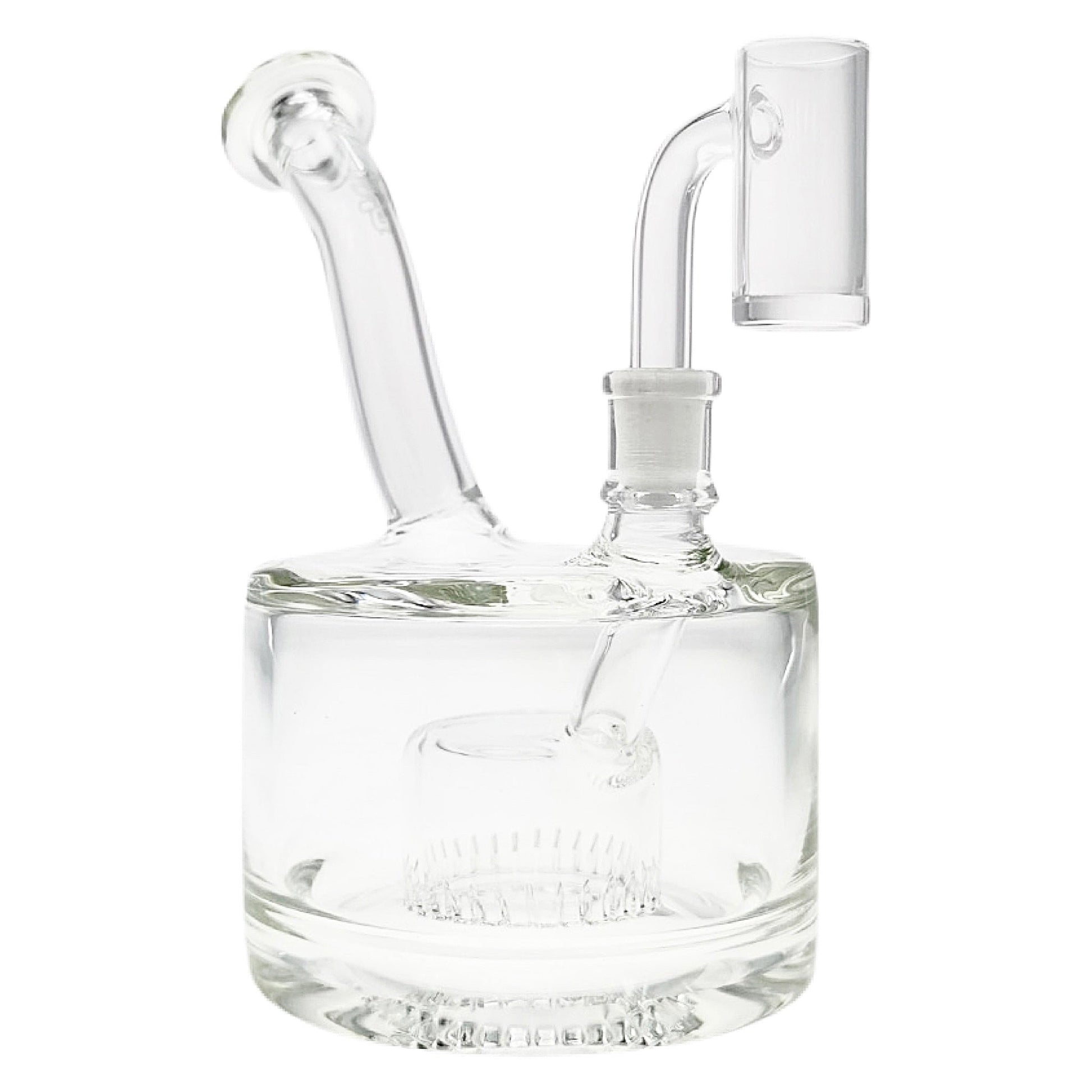 TAG 6.5” Puck Dab Rig by Thick Ass Glass | Mission Dispensary
