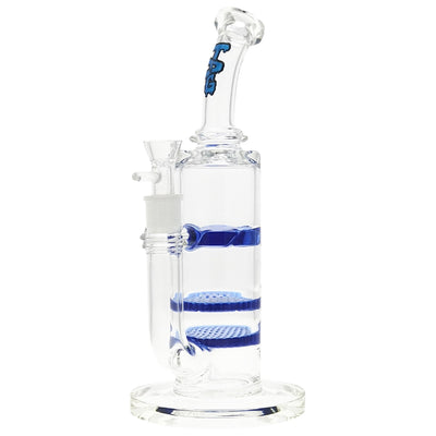 TAG 12” Double Honeycomb Perc Bong by Thick Ass Glass | Mission Dispensary