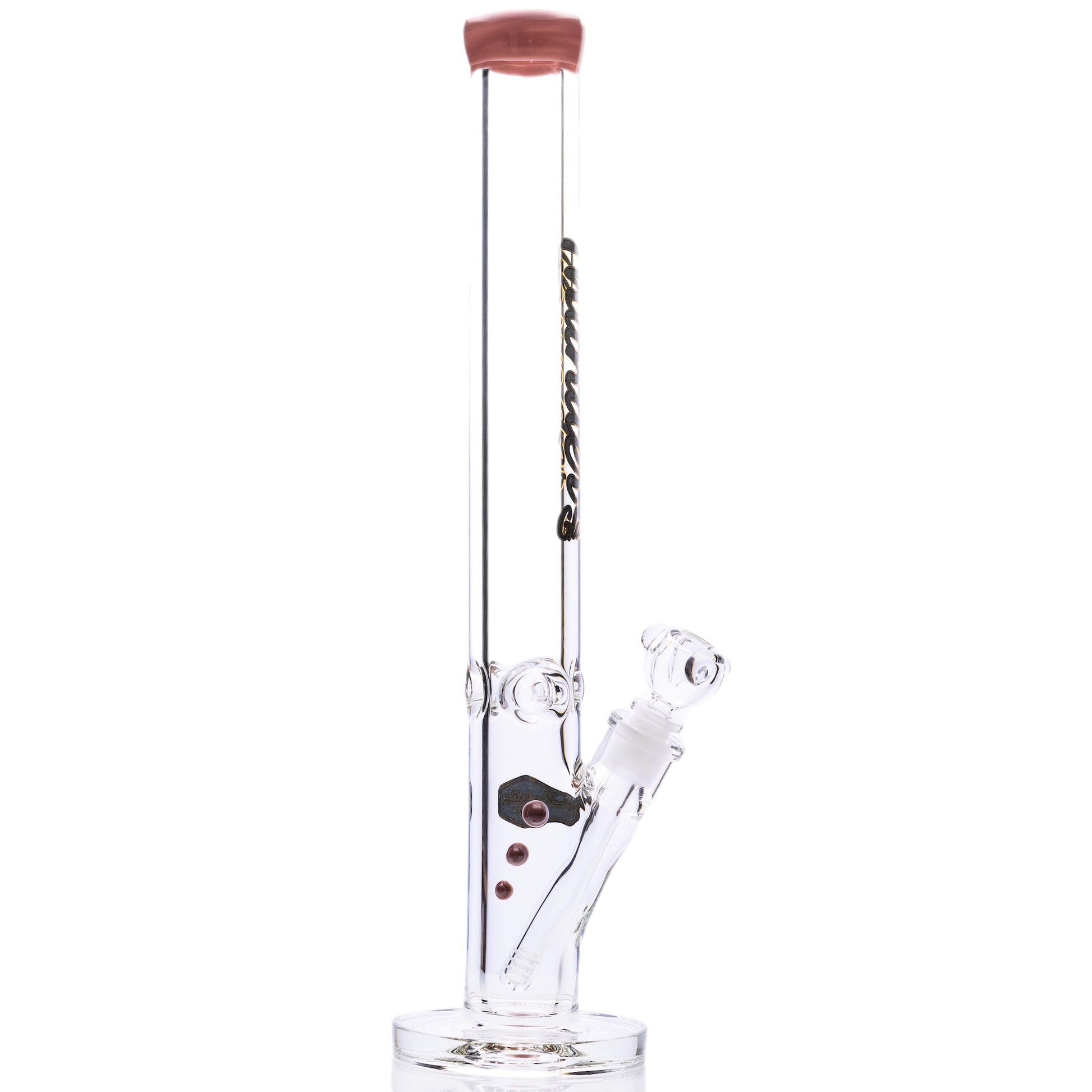 Thunder Glass 9mm Thick Straight Tube Bong by Thunder Glass | Mission Dispensary