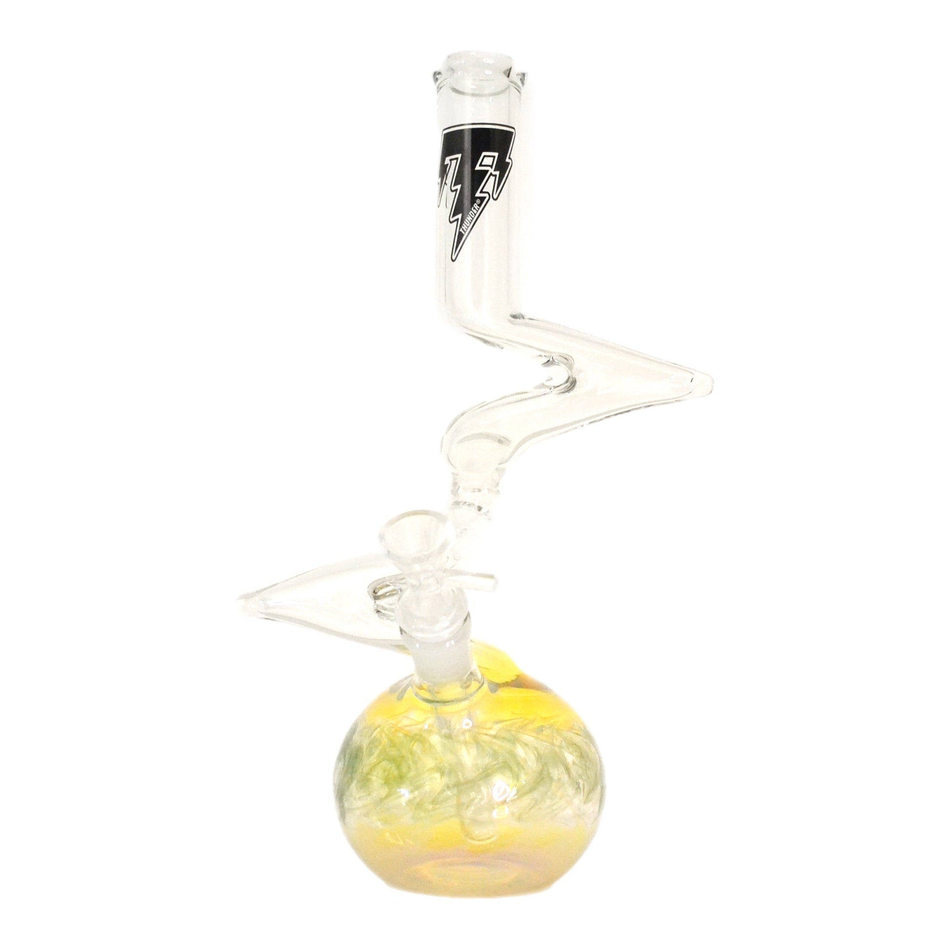 Thunder Glass 12 Zong Bubble Base Bong by Thunder Glass | Mission Dispensary