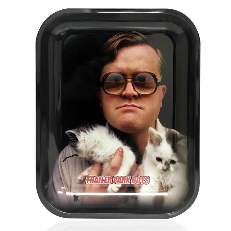 Trailer Park Boys Large Kitty Bubbles Rolling Tray (14” x 11”) by Famous Brandz | Mission Dispensary