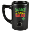 Wake & Bake Ceramic Coffee Mug Pipe by Wake & Bake | Mission Dispensary