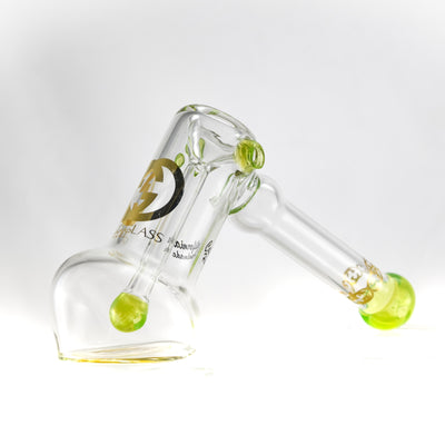 Gilded Glass 24k Hammer Bubbler by Gilded Glass | Mission Dispensary